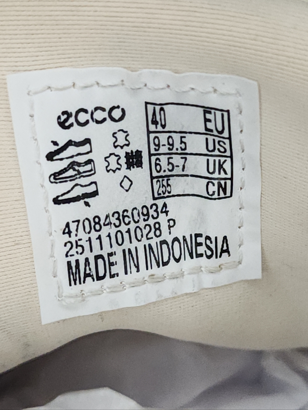 NWOT ECCO Soft 7 Sneakers, Womens 40 EU (9-9.5 US) - Picture 10 of 10